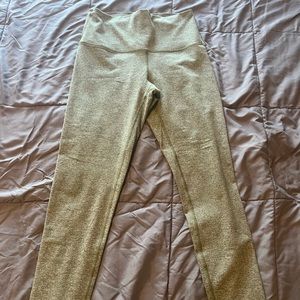 Fleo leggings - El Toro Olive Shark color - bounce fabric - size M